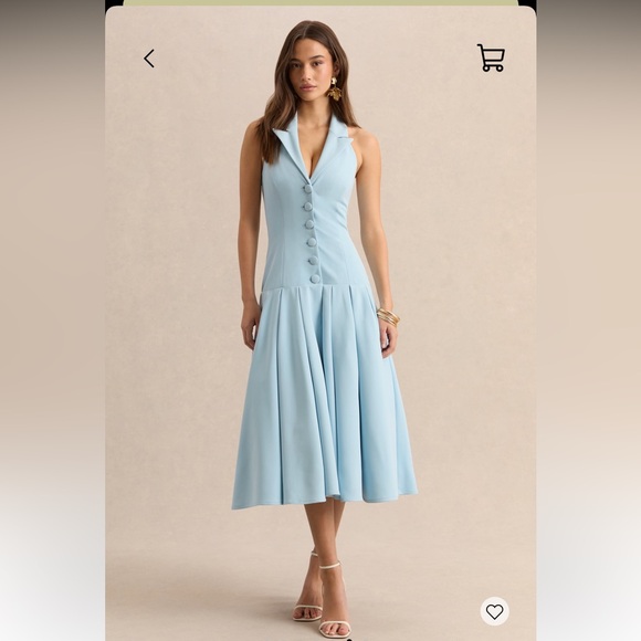 Club London Dresses & Skirts - Club London  blue midi new to tags!